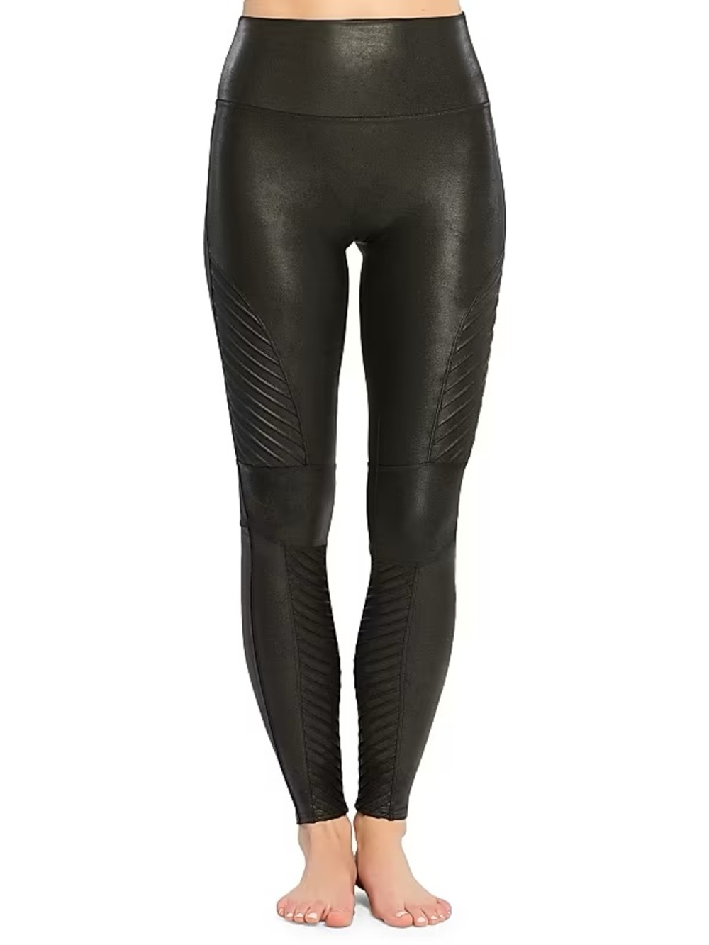 SPANX Faux Leather Moto Leggings
Very Black High Rise Medium
